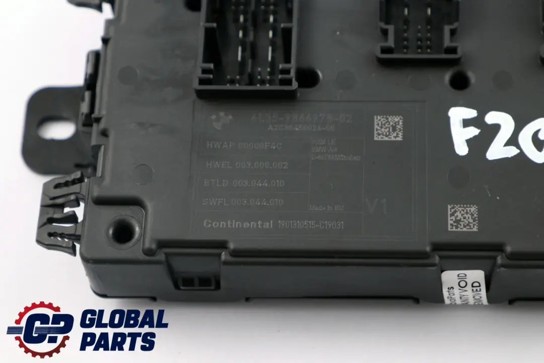 BMW F20 F21 F30 F31 F32 Body Control Unit Module REM - SKU 9866978 - Part number 9866978