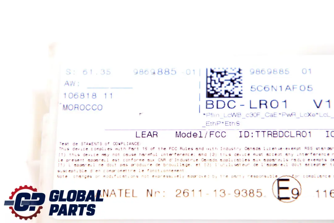 F49 Body Domain Controller BDC Module FEM to BMW X1 X2 X5 X6 F15 F16 F48 with Part number 9869885 BMW X1 X2 X5 X6 F15 F16 F48 F49 Body Domain Controller BDC Module FEM - SKU 9869885 - Part number 9869885