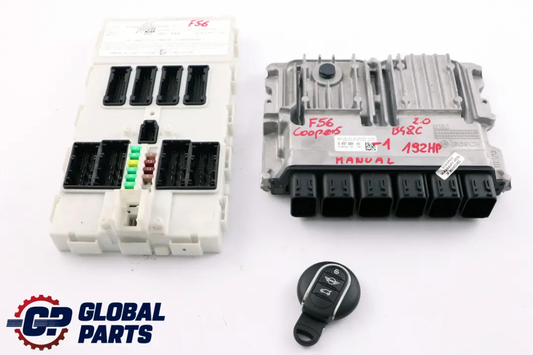 B48C 192HP Petrol Engine ECU Kit DME BDC + Key to BMW Mini Cooper S F55 F56 with Part number 9897880 BMW Mini Cooper S F55 F56 B48C 192HP Petrol Engine ECU Kit DME BDC + Key - SKU 9897880-1 - Part number 9897880