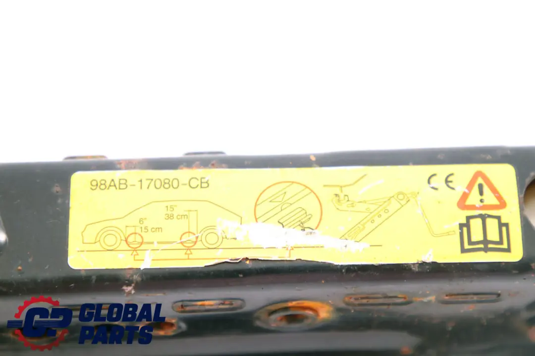 Gato Elevador para Ford Focus Fiesta Mondeo con número de pieza 98AB-17080-CB Ford Focus Fiesta Mondeo Gato Elevador - SKU 98AB-17080-CB - Número de pieza 98AB-17080-CB