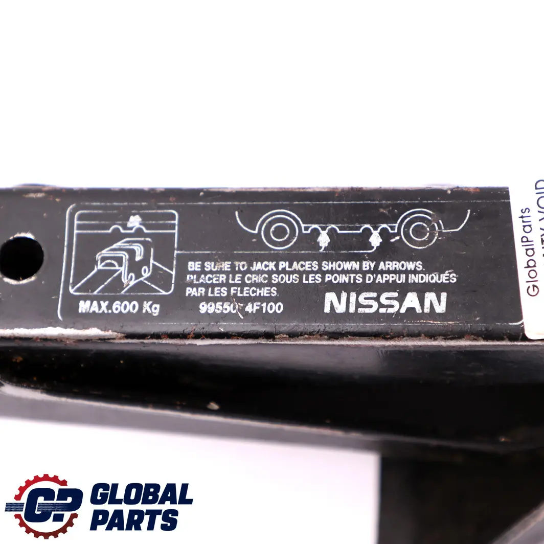 Jack Lifter Emergency Tool to Nissan Micra with Part number 99550-4F100 Nissan Micra Jack Lifter Emergency Tool - SKU 99550-4F100 - Part number 99550-4F100