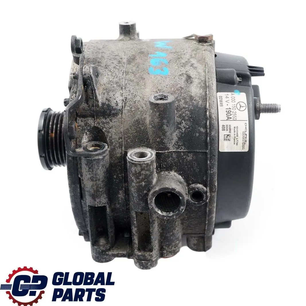 Alternatore Generatore per Mercedes W163 con numero di parte A0001502550 Mercedes W163 Alternatore Generatore - SKU A0001502550 - Numero di parte A0001502550