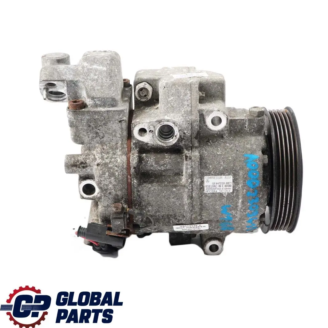 Mercedes-Benz A W168 Vaneo W414 Air Conditioning AC Compressor to with Part number A0002309411 Mercedes-Benz A W168 Vaneo W414 Air Conditioning AC Compressor - SKU A0002309411 - Part number A0002309411