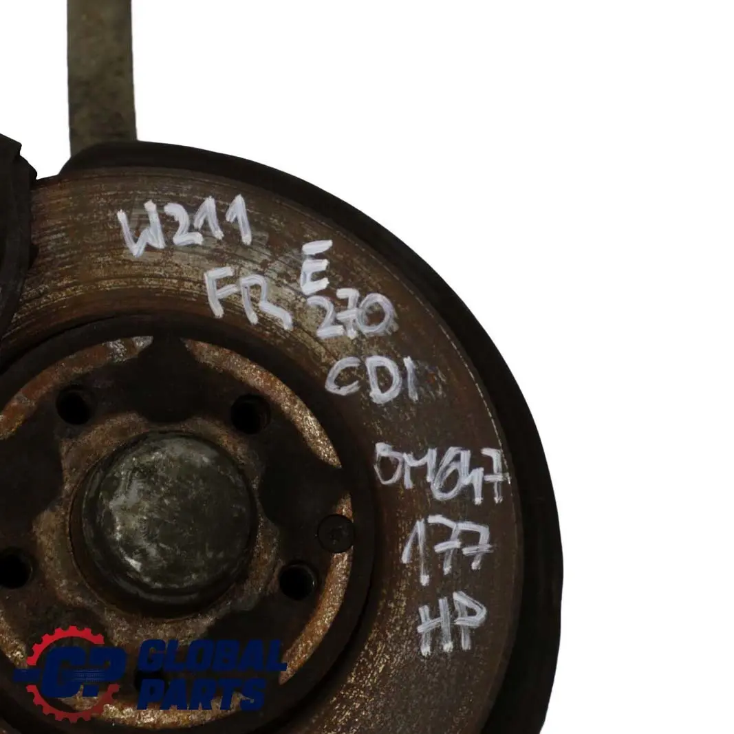 Mercedes-Benz E W211 E 270 CDI Radträger Radnabe Bremssattel Vorne Rechts für mit Teilenummer A0003301007 Mercedes-Benz E W211 E 270 CDI Radträger Radnabe Bremssattel Vorne Rechts - SKU A0003301007-1 - Teilenummer A0003301007