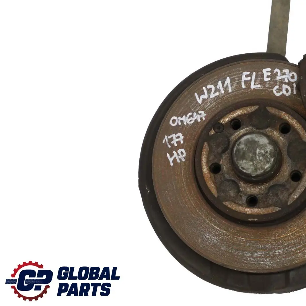 Mercedes-Benz W211 E 270 CDI Front Left N/S Suspension Brake Disc Wheel Carrier to with Part number A0003301007 Mercedes-Benz W211 E 270 CDI Front Left N/S Suspension Brake Disc Wheel Carrier - SKU A0003301007 - Part number A0003301007