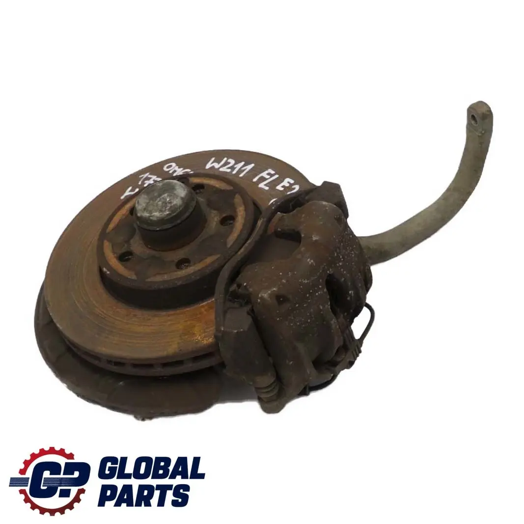 Mercedes-Benz W211 E 270 CDI Support de Roue Moyeu Etrier de Frein avant Gauche pour à propos du numéro de pièce A0003301007 Mercedes-Benz W211 E 270 CDI Support de Roue Moyeu Etrier de Frein avant Gauche - SKU A0003301007 - Numéro de pièce A0003301007