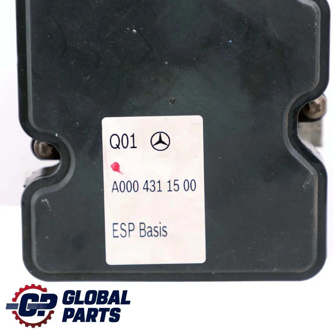  Mercedes-Benz A-Class W176 ABS Hydraulic Brake Pump Unit - SKU A0004311500 - Part number A0004311500