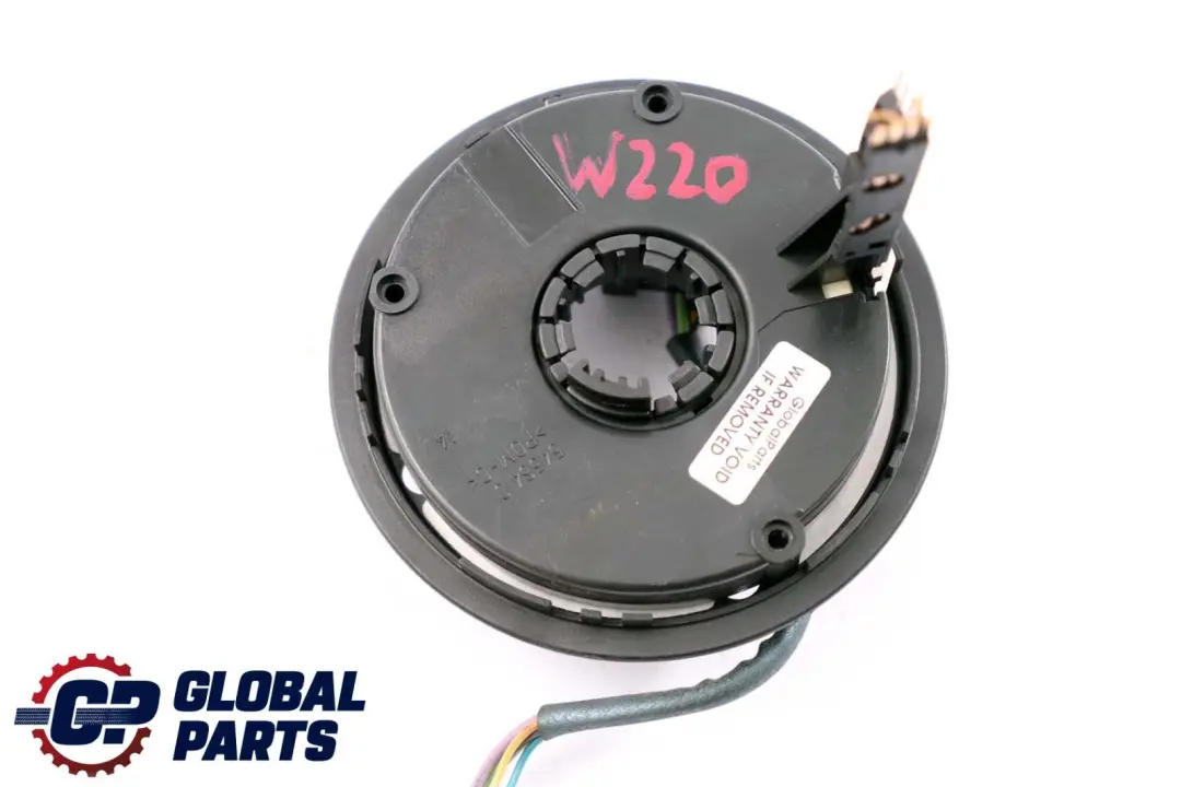Class C215 W220 Steering Angle Sensor Slip Ring Squib to Mercedes CL S with Part number A0004640318 Mercedes CL S Class C215 W220 Steering Angle Sensor Slip Ring Squib - SKU A0004640318 - Part number A0004640318