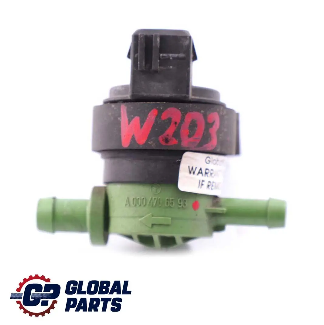 Válvula solenoide de vacío para Mercedes W203 CL203 con número de pieza A0004706593 Mercedes W203 CL203 Válvula solenoide de vacío - SKU A0004706593 - Número de pieza A0004706593