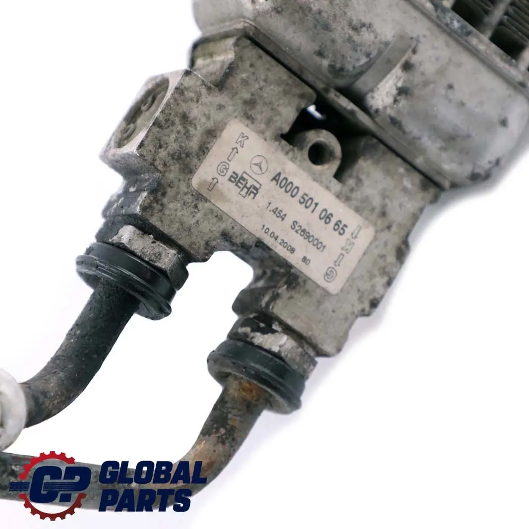 Mercedes-Benz M-Class W164 Oil Transmition Gearbox Cooler Radiator to with Part number A0005010665 Mercedes-Benz M-Class W164 Oil Transmition Gearbox Cooler Radiator - SKU a0005010665 - Part number A0005010665