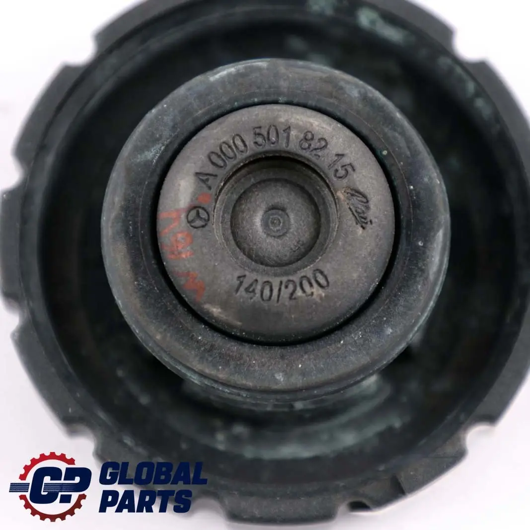 Tapa Depósito Expansión Radiador para Mercedes ML W164 con número de pieza A0005018215 Mercedes ML W164 Tapa Depósito Expansión Radiador - SKU A0005018215 - Número de pieza A0005018215
