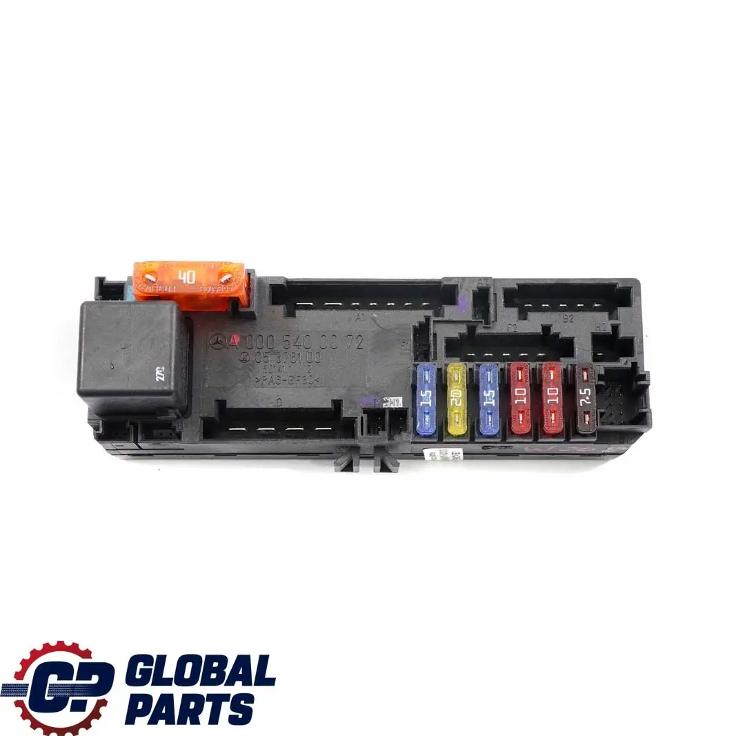 Mercedes A208 C208 W208 W210 Scatola fusibili Unità controllo relè - SKU A0005400072 - Numero di parte A0005400072