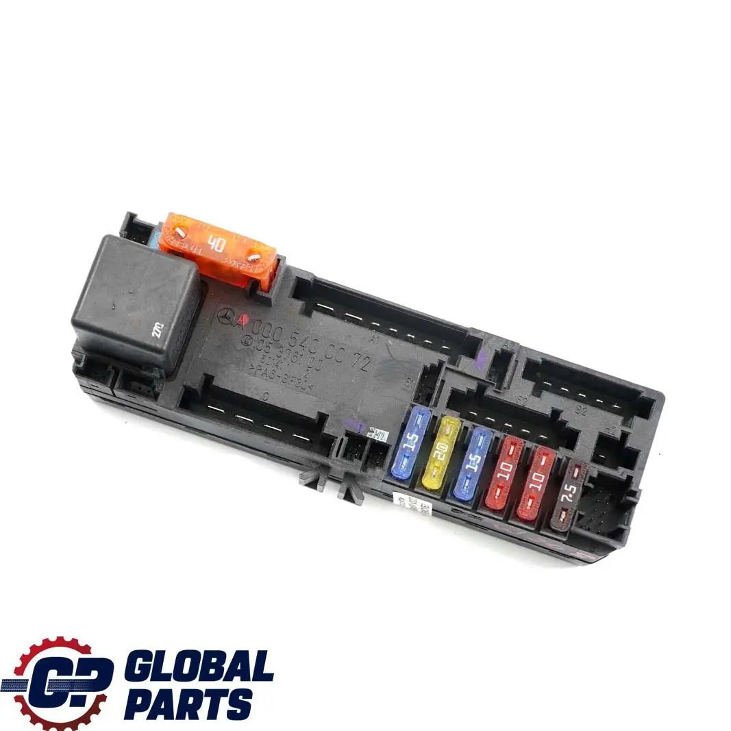 Mercedes W202 A208 C208 W208 W210 Fuse Box Relay Control Unit - SKU A0005400072 - Part number A0005400072