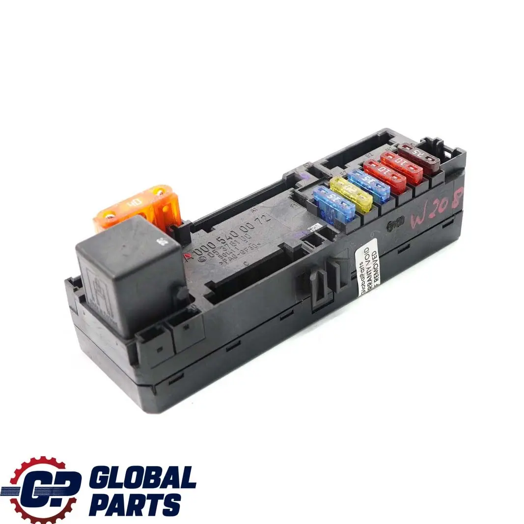 W208 W210 Scatola fusibili Unità controllo relè per Mercedes A208 C208 con numero di parte A0005400072 Mercedes A208 C208 W208 W210 Scatola fusibili Unità controllo relè - SKU A0005400072 - Numero di parte A0005400072