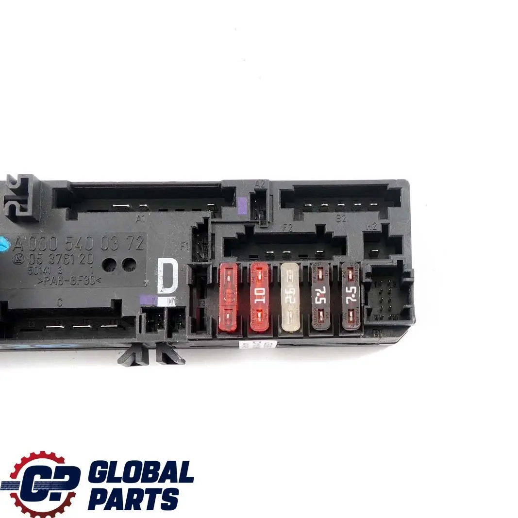 Mercedes-Benz E-Class W210 Diesel Fuse Box Relay Control Unit to with Part number A0005400372 Mercedes-Benz E-Class W210 Diesel Fuse Box Relay Control Unit - SKU A0005400372 - Part number A0005400372