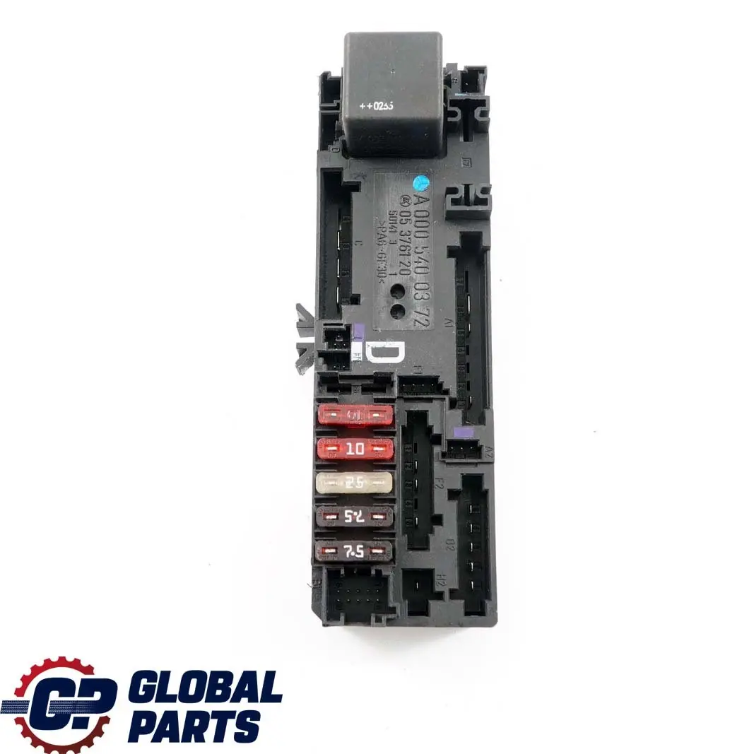 Mercedes-Benz E-Class W210 Diesel Fuse Box Relay Control Unit to with Part number A0005400372 Mercedes-Benz E-Class W210 Diesel Fuse Box Relay Control Unit - SKU A0005400372 - Part number A0005400372