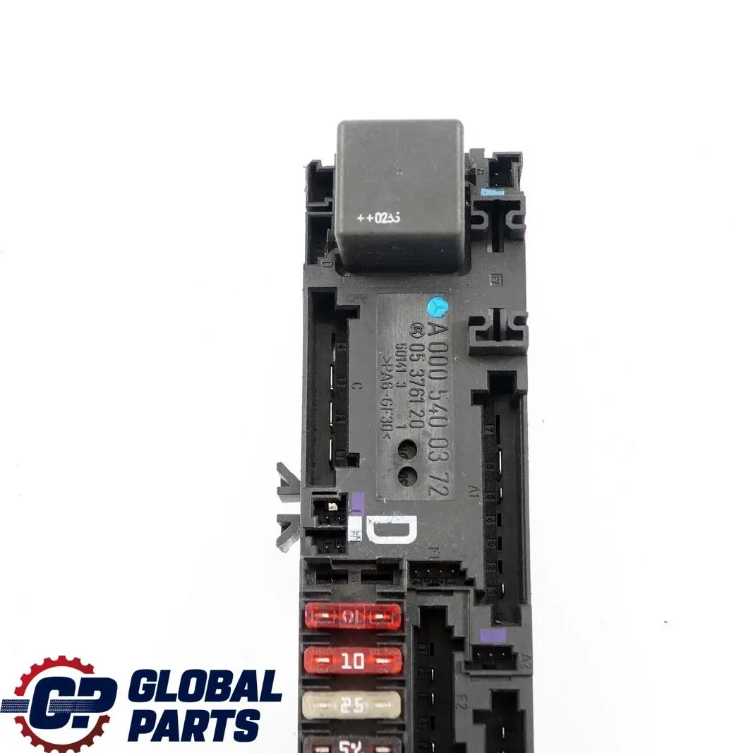 Mercedes-Benz E-Class W210 Diesel Fuse Box Relay Control Unit to with Part number A0005400372 Mercedes-Benz E-Class W210 Diesel Fuse Box Relay Control Unit - SKU A0005400372 - Part number A0005400372