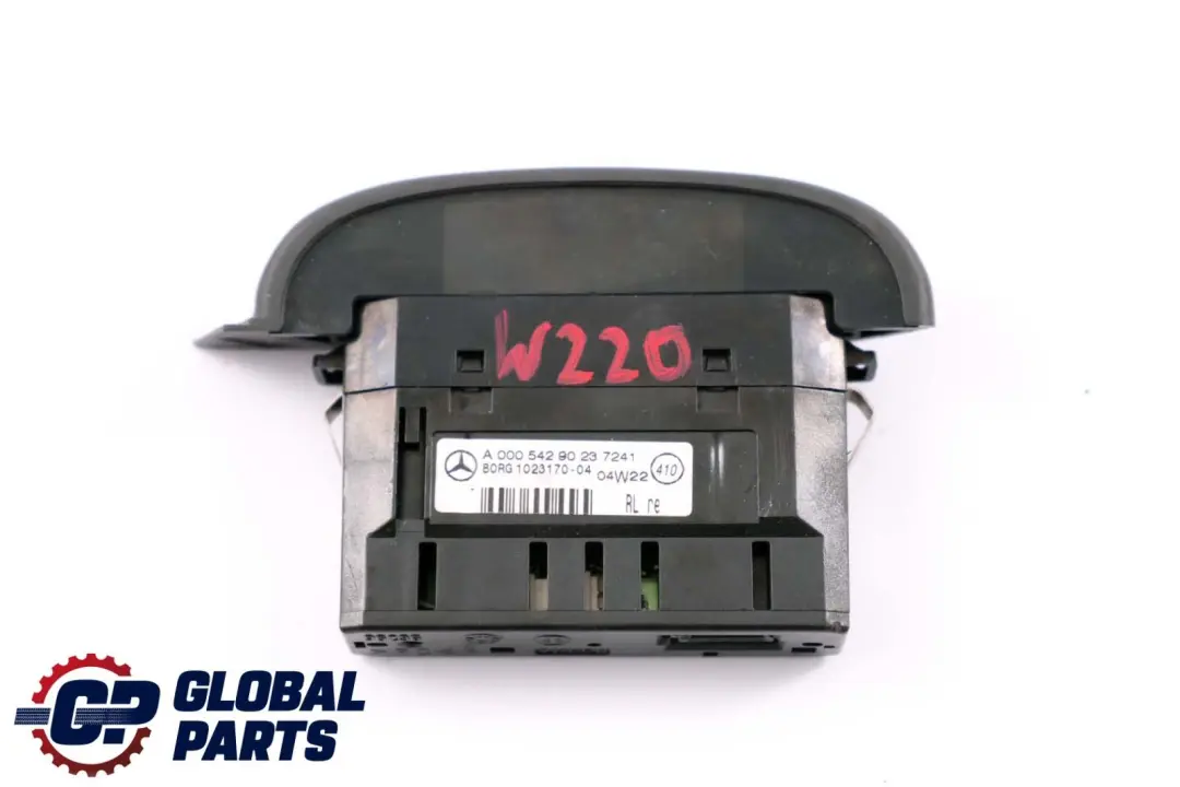 Mercedes-Benz S-Class W220 Front Parking Sensor Display Indicator to with Part number A0005429023 Mercedes-Benz S-Class W220 Front Parking Sensor Display Indicator - SKU A0005429023 - Part number A0005429023