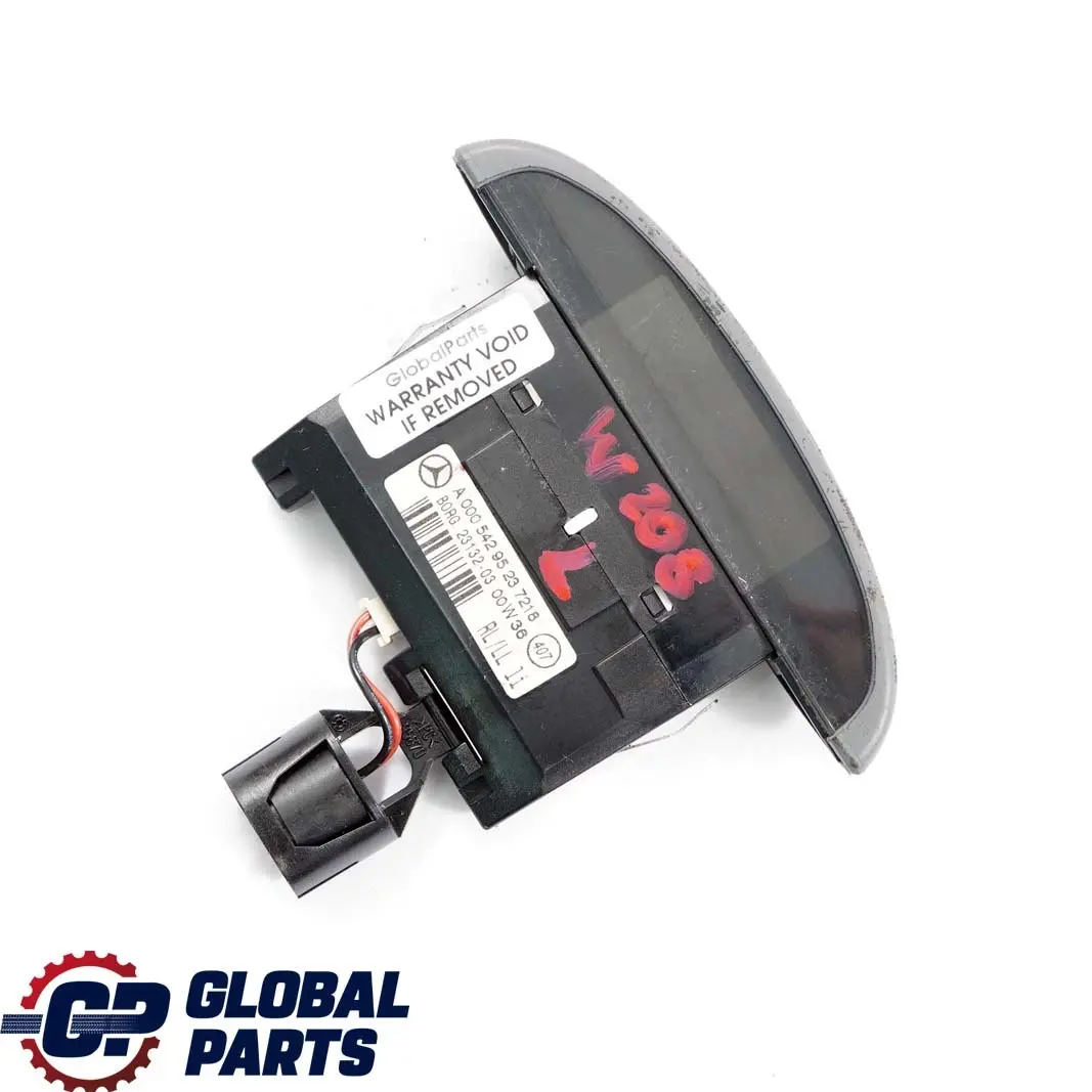 Mercedes-Benz CLK W202 W208 Parkhilfe Parktronic Schermo SX per con numero di parte A0005429523 Mercedes-Benz CLK W202 W208 Parkhilfe Parktronic Schermo SX - SKU A0005429523 - Numero di parte A0005429523