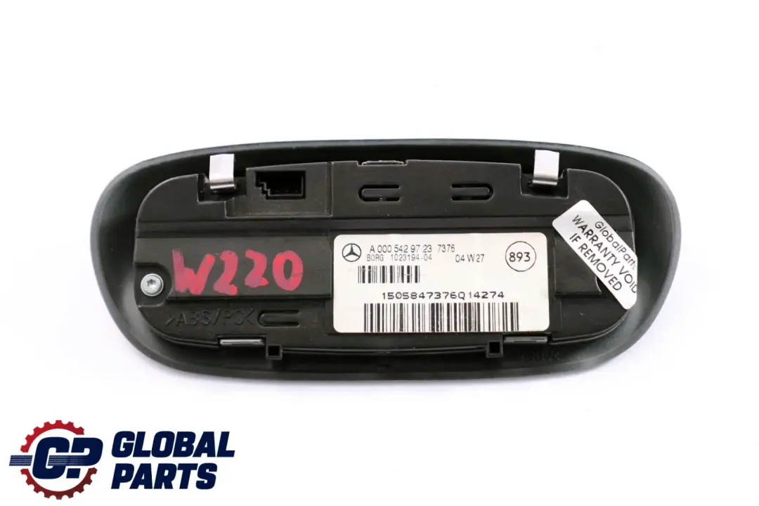 Mercedes W220 Parking Sensor Display Control PDC - SKU A0005429723 - Part number A0005429723