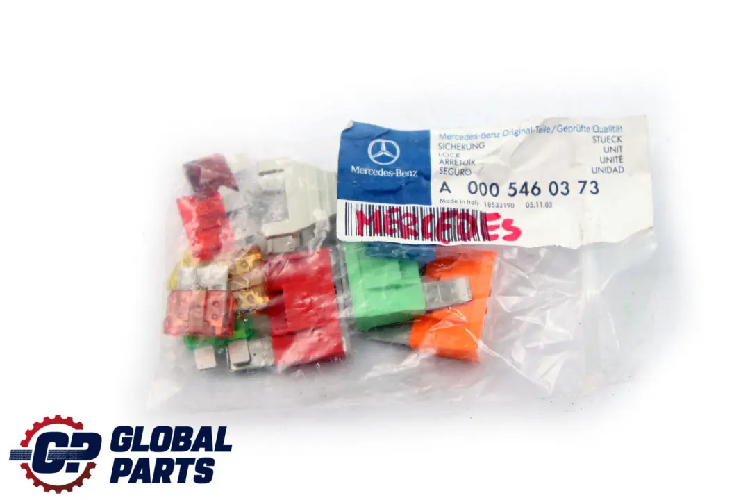 Mercedes-Benz E S R Class W211 W221 W251 Replacement Fuse Kit to with Part number A0005460373 Mercedes-Benz E S R Class W211 W221 W251 Replacement Fuse Kit - SKU A0005460373 - Part number A0005460373