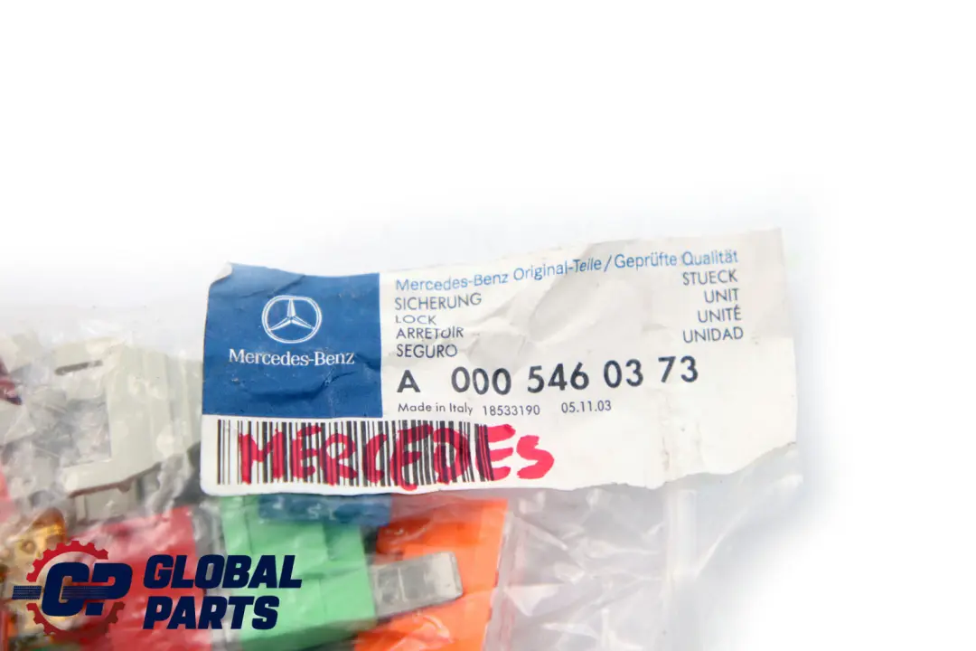 Mercede-Benz E S R Klasse W211 W221 W251 Sicherungssatz Sicher für mit Teilenummer A0005460373 Mercede-Benz E S R Klasse W211 W221 W251 Sicherungssatz Sicher - SKU A0005460373 - Teilenummer A0005460373
