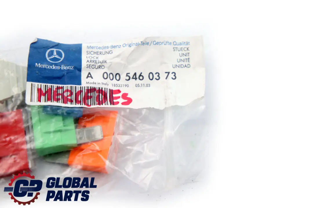  Mercede-Benz E S R Klasse W211 W221 W251 Sicherungssatz Sicher - SKU A0005460373 - Teilenummer A0005460373