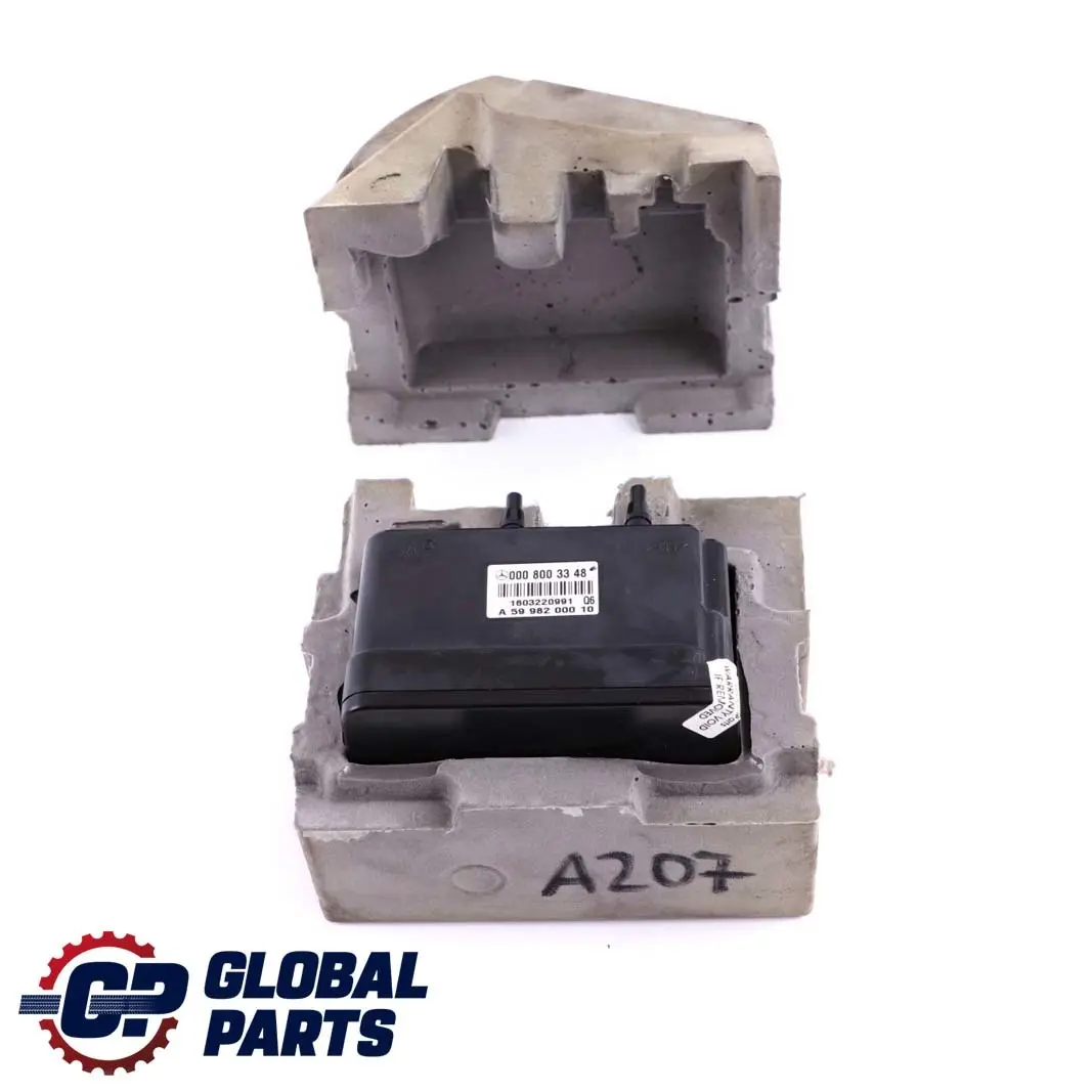 Mercedes W204 W207 Unidad cierre centralizado Caja de la bomba vacío - SKU A0008003348 - Número de pieza A0008003348
