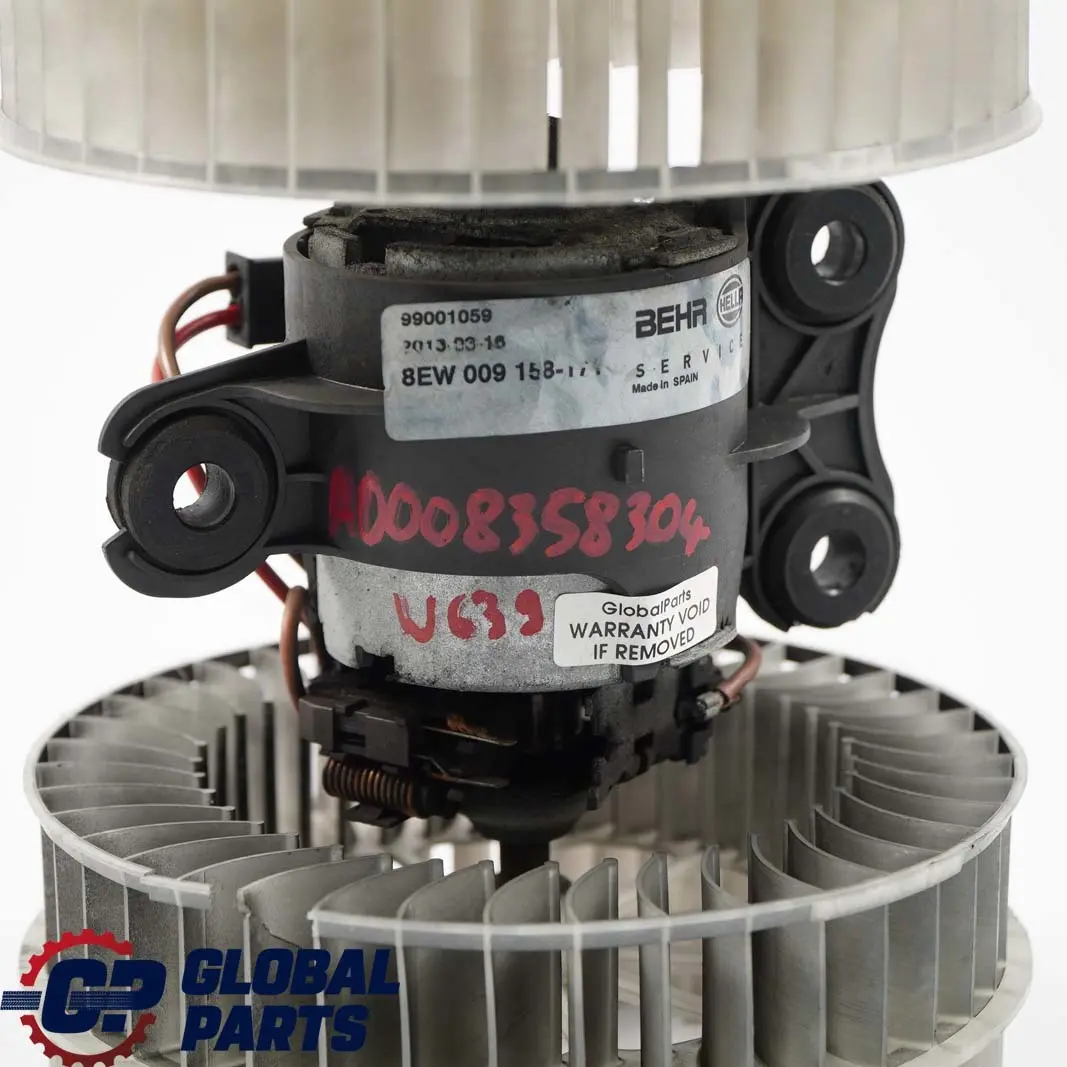 Mercedes Vito W639 Unite Moteur Ventilateur Matrice Chauffage - SKU A0008358304 - Numéro de pièce A0008358304