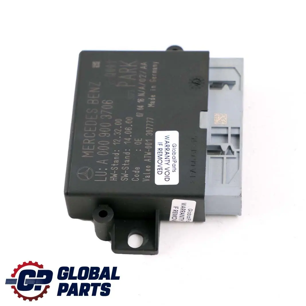 Mercedes-Benz W207 W212 Parktronic Modulo unità controllo parcheggio per con numero di parte A0009003706 Mercedes-Benz W207 W212 Parktronic Modulo unità controllo parcheggio - SKU A0009003706 - Numero di parte A0009003706