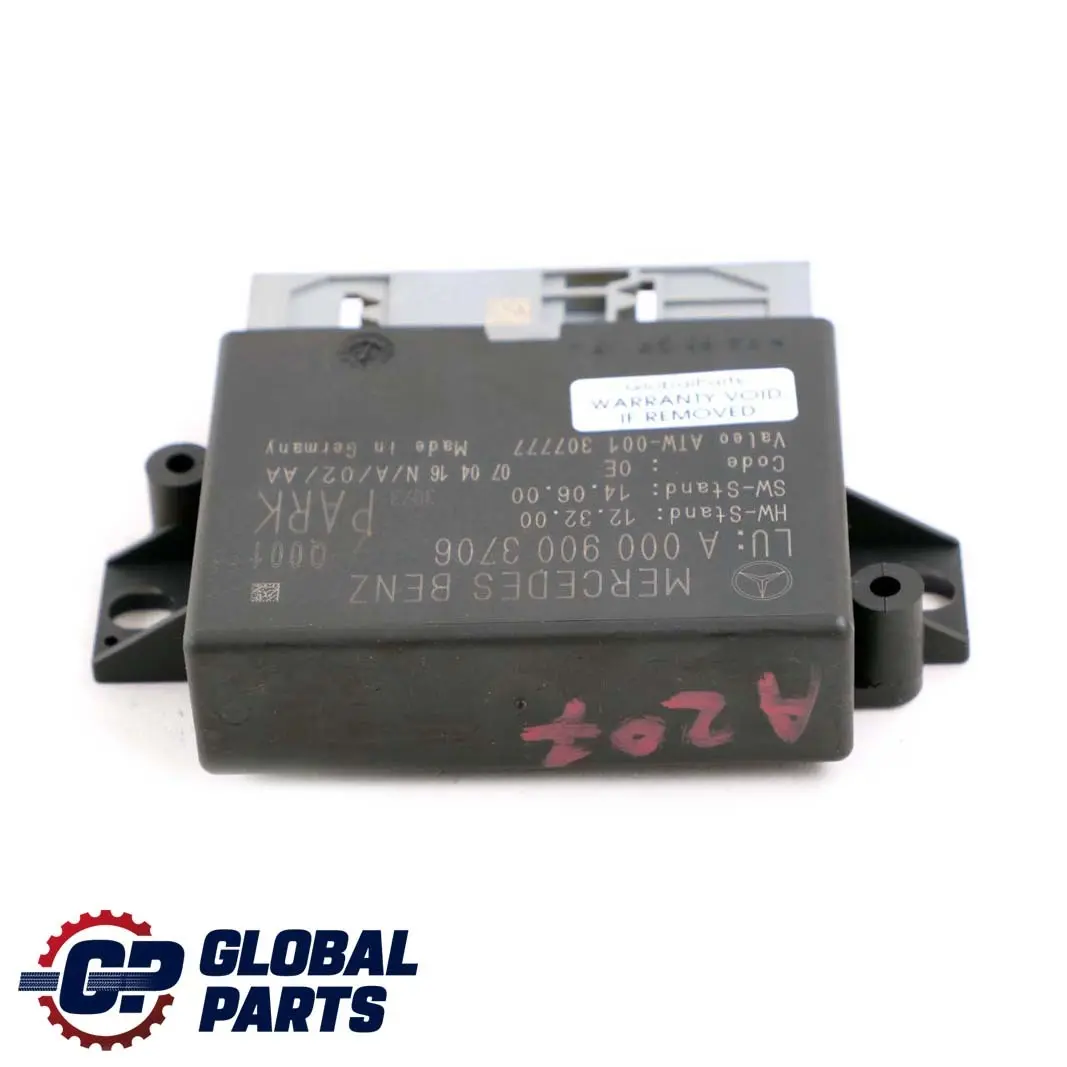 Mercedes W207 W212 Parktronic Parking Control Unit Module - SKU A0009003706 - Part number A0009003706