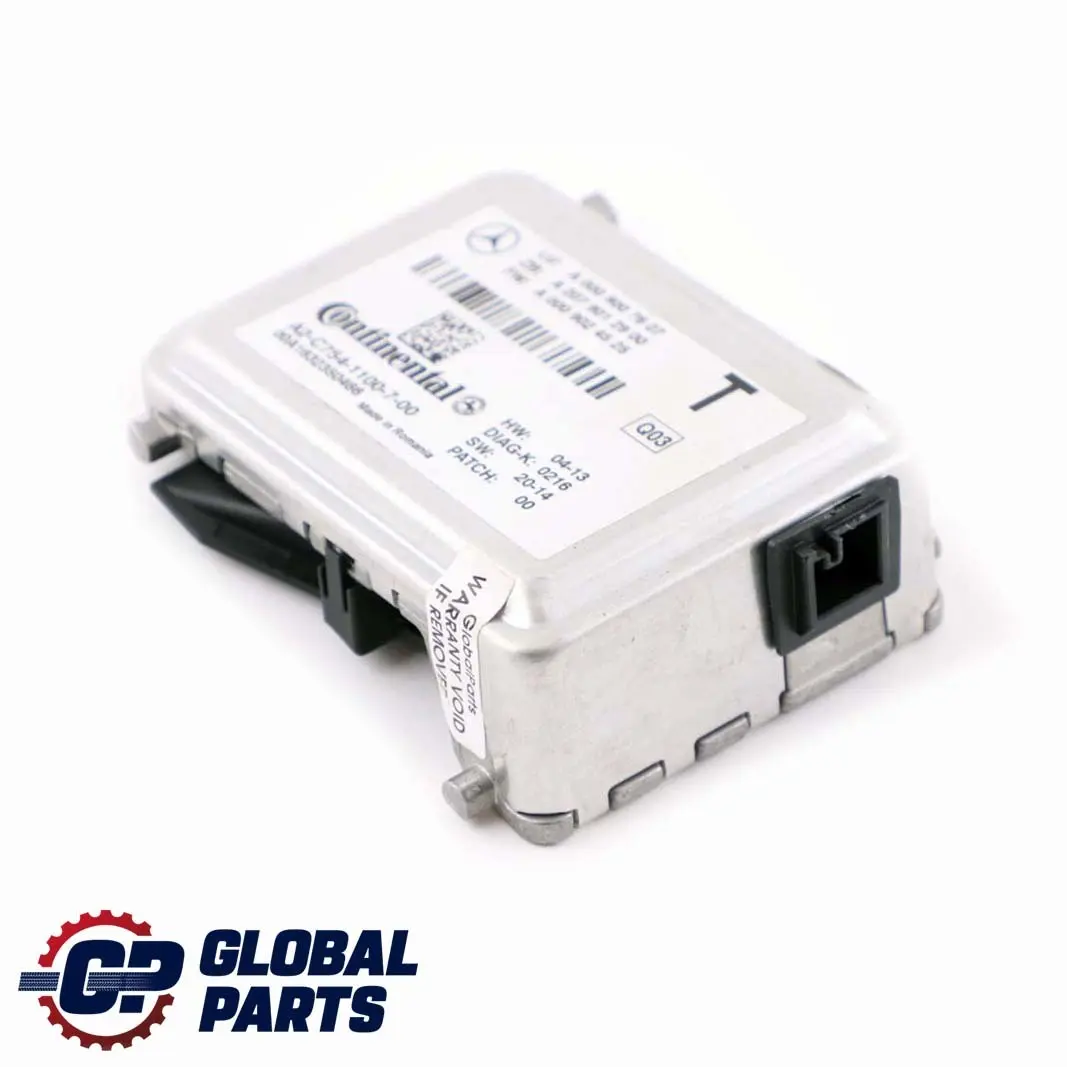 Mercedes-Benz W207 W212 Parabrezza anteriore Telecamera assistenza alla corsia per con numero di parte A0009007607 Mercedes-Benz W207 W212 Parabrezza anteriore Telecamera assistenza alla corsia - SKU A0009007607 - Numero di parte A0009007607