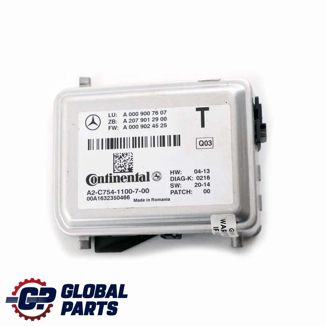W207 W212 Kamera Szyby Przednia Przód Mercedes - SKU A0009007607 - Numer Części A0009007607