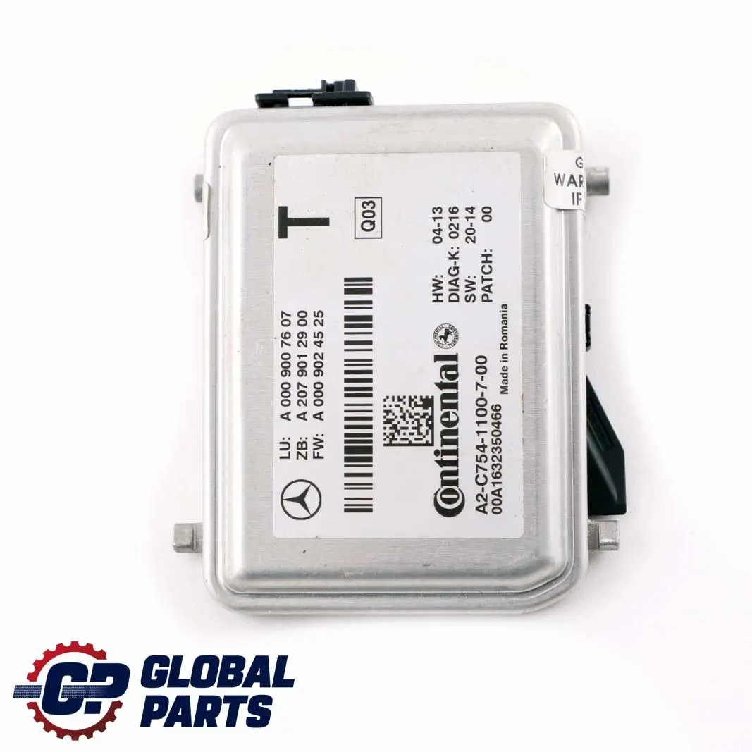 W207 W212 Kamera Szyby Przednia Przód Mercedes - SKU A0009007607 - Numer Części A0009007607
