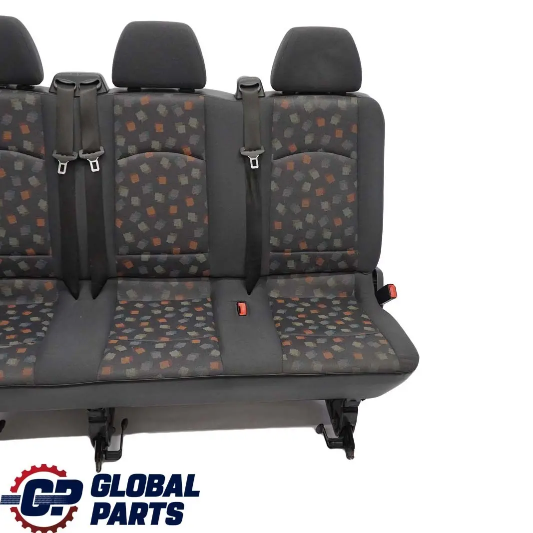 Mercedes-Benz Vito Rear SeatCloth Fabric Backrest Bench Sofa Mateo Anthracite to with Part number A0009402531 Mercedes-Benz Vito Rear SeatCloth Fabric Backrest Bench Sofa Mateo Anthracite - SKU A0009402531 - Part number A0009402531