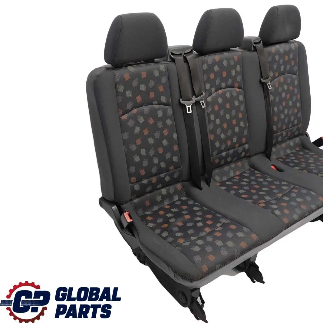  Mercedes-Benz Vito Rear SeatCloth Fabric Backrest Bench Sofa Mateo Anthracite - SKU A0009402531 - Part number A0009402531