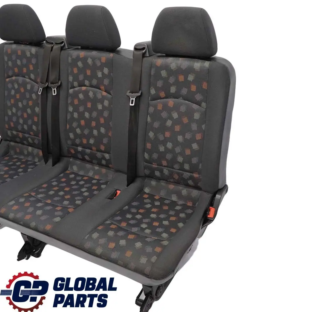 Mercedes-Benz Vito Rear SeatCloth Fabric Backrest Bench Sofa Mateo Anthracite to with Part number A0009402531 Mercedes-Benz Vito Rear SeatCloth Fabric Backrest Bench Sofa Mateo Anthracite - SKU A0009402531 - Part number A0009402531