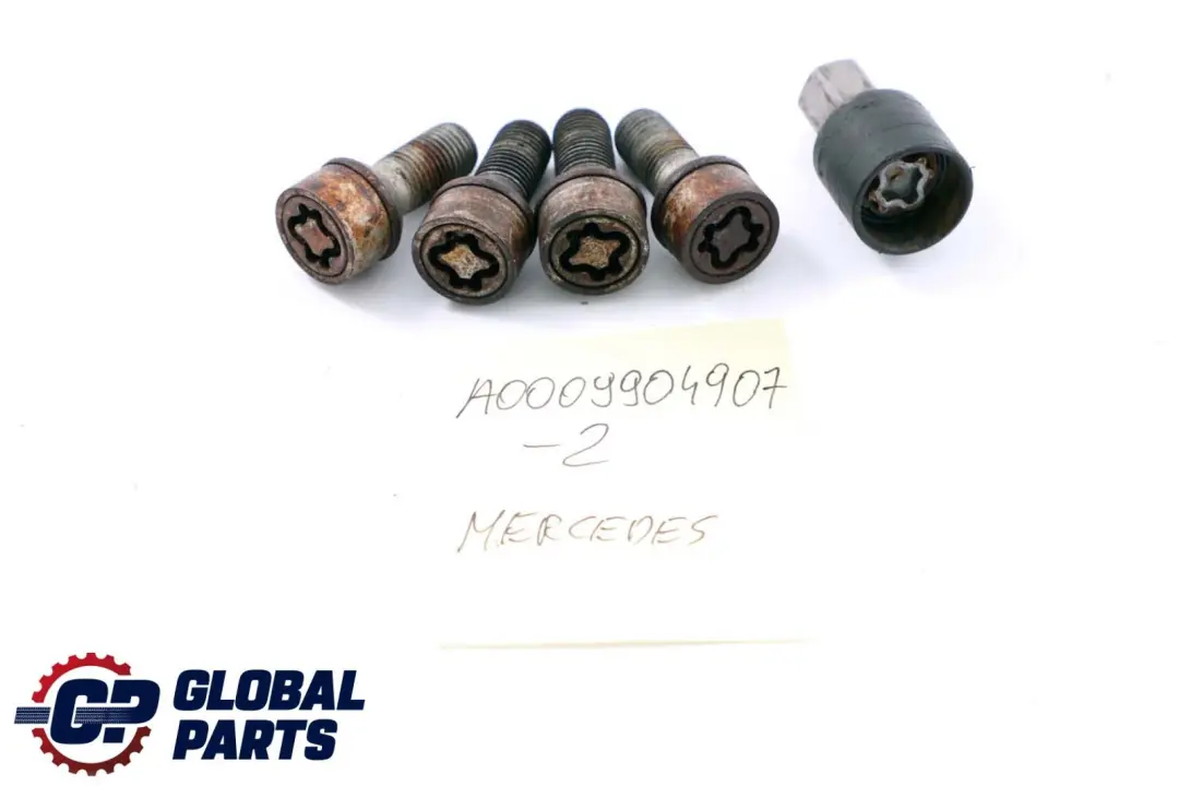 Zestaw Śrub Do Kół Mercedes W169 W204 W211 W212 Przód Tył do o numerze A0009904907 Zestaw Śrub Do Kół Mercedes W169 W204 W211 W212 Przód Tył - SKU A0009904907-2 - Numer Części A0009904907