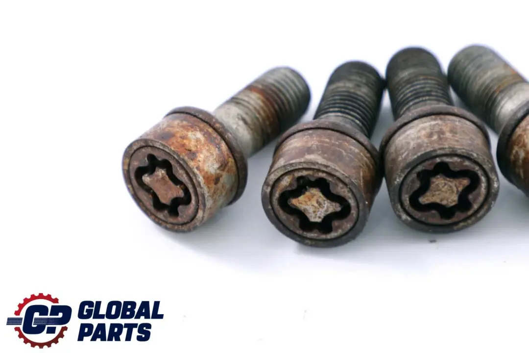 Bolts Mercedes W169 W204 W211 W212 Front Rear Bolt Set Wheel - SKU A0009904907-2 - Part number A0009904907
