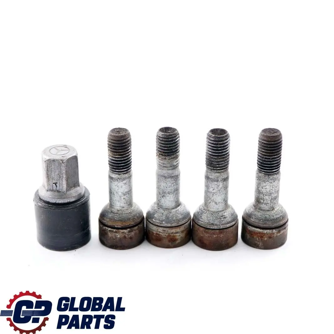 Mercedes-Benz A C E W169 W204 W211 1 Wheel Bolts Front Rear Set to with Part number A0009904907 Mercedes-Benz A C E W169 W204 W211 1 Wheel Bolts Front Rear Set - SKU A0009904907-3 - Part number A0009904907