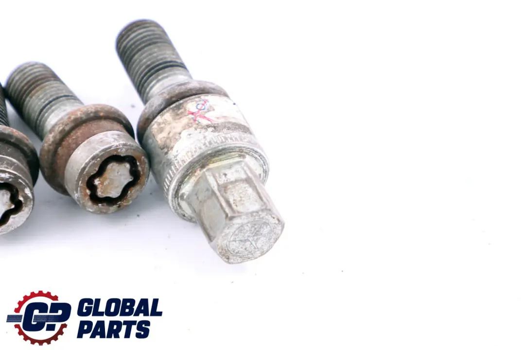  Mercedes-Benz A C E Class W169 W204 W211 Wheel Bolts Rear Front Set - SKU A0009904907 - Part number A0009904907