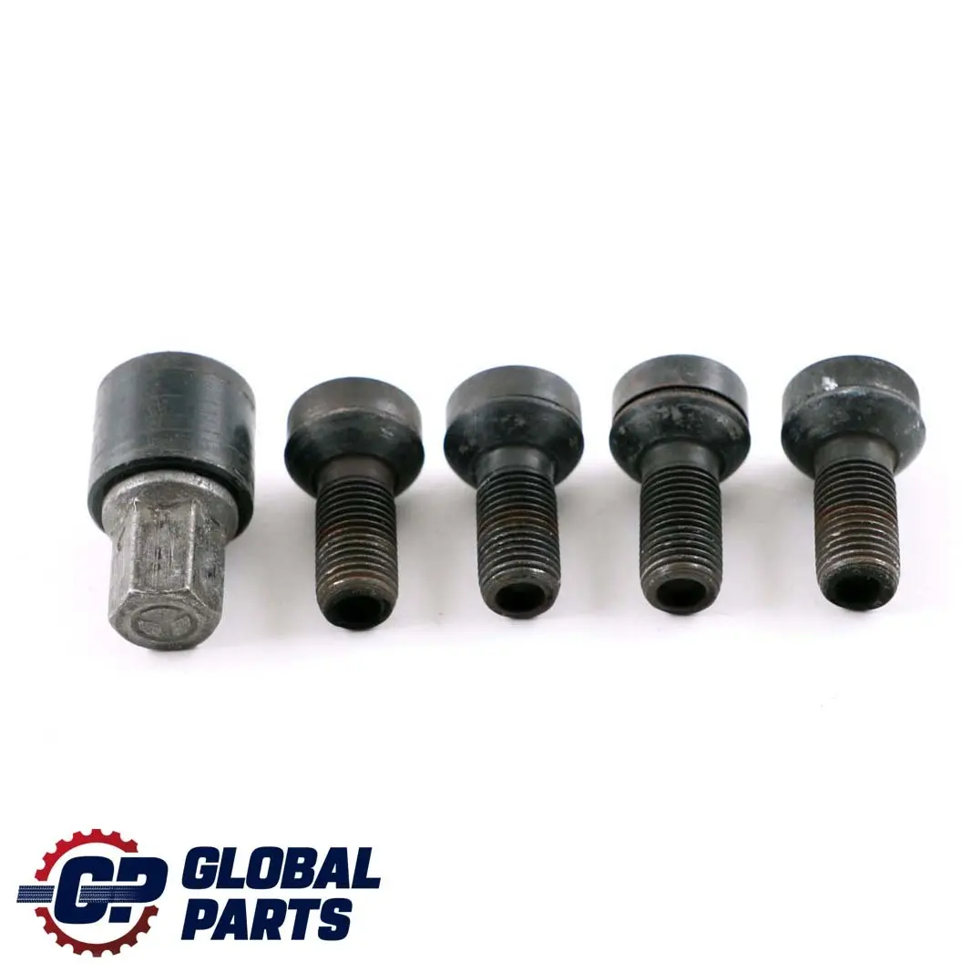 W207 Pernos Rueda Tuerca Seguridad para Mercedes W204 con número de pieza A0009908307 Mercedes W204 W207 Pernos Rueda Tuerca Seguridad - SKU A0009908307 - Número de pieza A0009908307