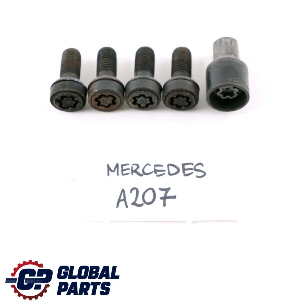 W207 Bulloni ruota bloccaggio dado di sicurezza per Mercedes W204 con numero di parte A0009908307 Mercedes W204 W207 Bulloni ruota bloccaggio dado di sicurezza - SKU A0009908307 - Numero di parte A0009908307
