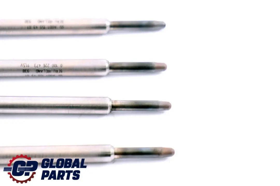 Mercedes Diesel OM611 OM612 OM646 OM647 Set 4x Glow Heater Plug - SKU A0011594901 - Part number A0011594901