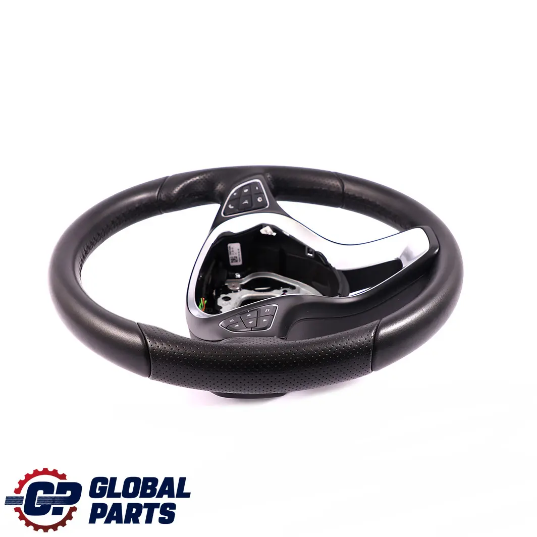 Mercedes-Benz W176 W246 en Cuir Noir Volant Interrupteur Swing Multifonction pour à propos du numéro de pièce A0014609103 Mercedes-Benz W176 W246 en Cuir Noir Volant Interrupteur Swing Multifonction - SKU A0014609103 - Numéro de pièce A0014609103