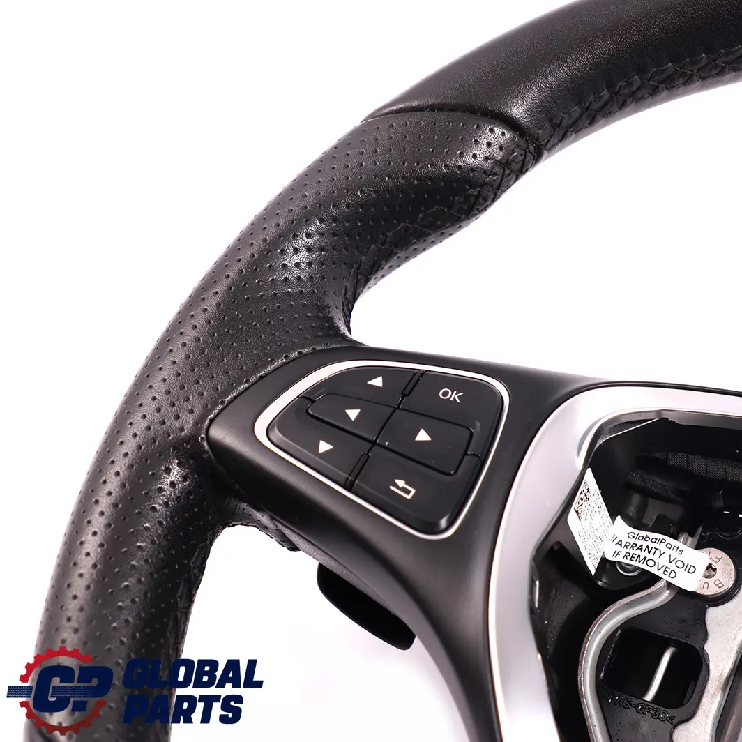 Mercedes-Benz W117 W176 W246 Leather Steering Wheel Paddle Shift to with Part number A0014609103 Mercedes-Benz W117 W176 W246 Leather Steering Wheel Paddle Shift - SKU A0014609103 - Part number A0014609103