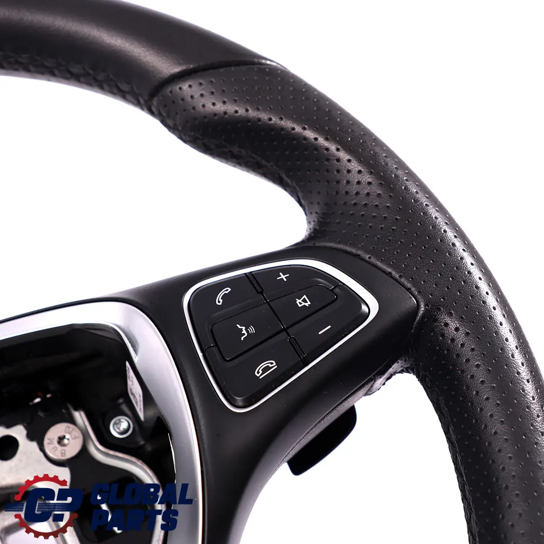  Mercedes-Benz W176 W246 Nero Volante IN Pelle Palette Cambio Multifunzione - SKU A0014609103 - Numero di parte A0014609103
