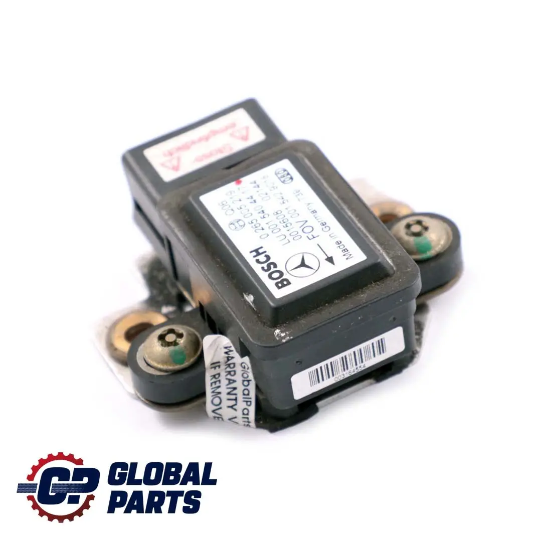  Mercedes-Benz Clase A W168 Turn Rate Sensor Module Unit - SKU A0015404417 - Número de pieza A0015404417