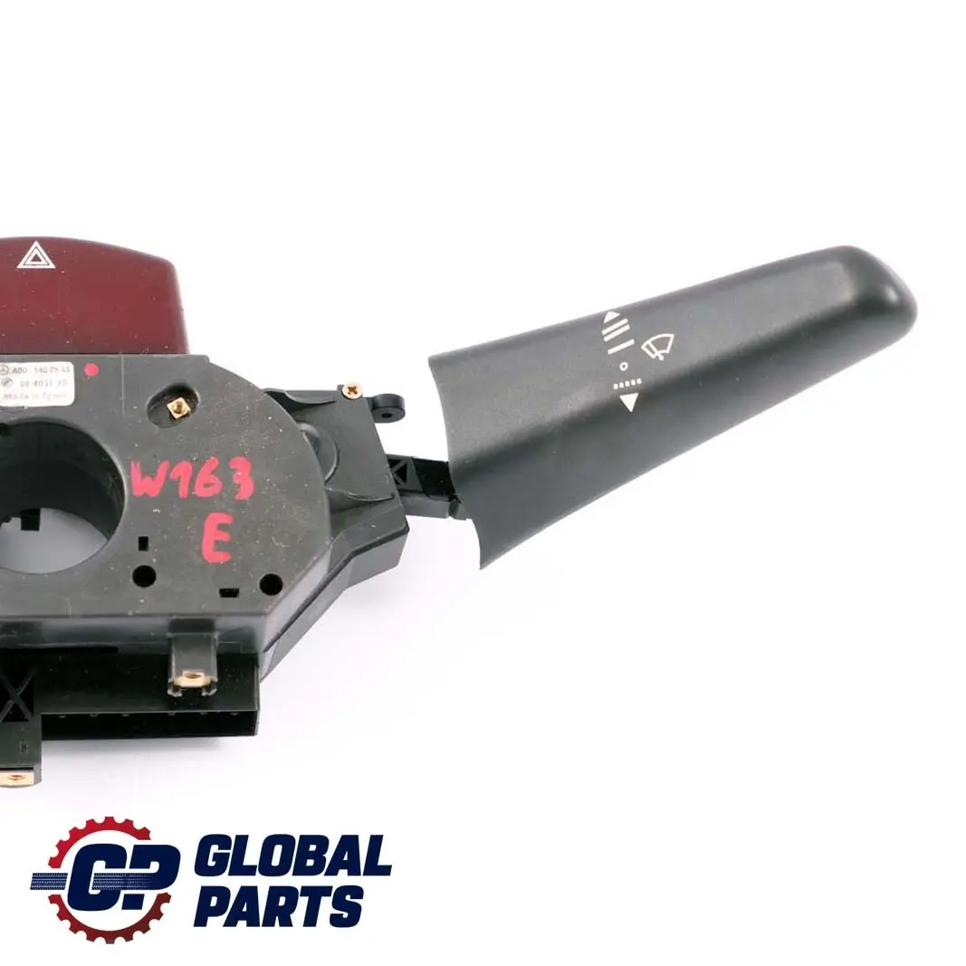 Mercedes W163 Interrupteur de la tige d'essuie-glace - SKU A0015407645 - Numéro de pièce A0015407645