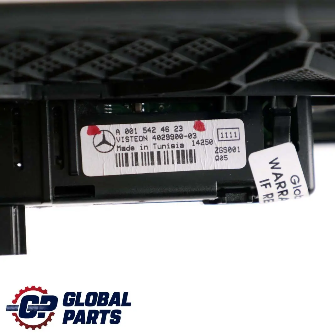 Mercedes A207 W204 W212 Front Parking PDC Display Panel - SKU A0015424623 - Part number A0015424623